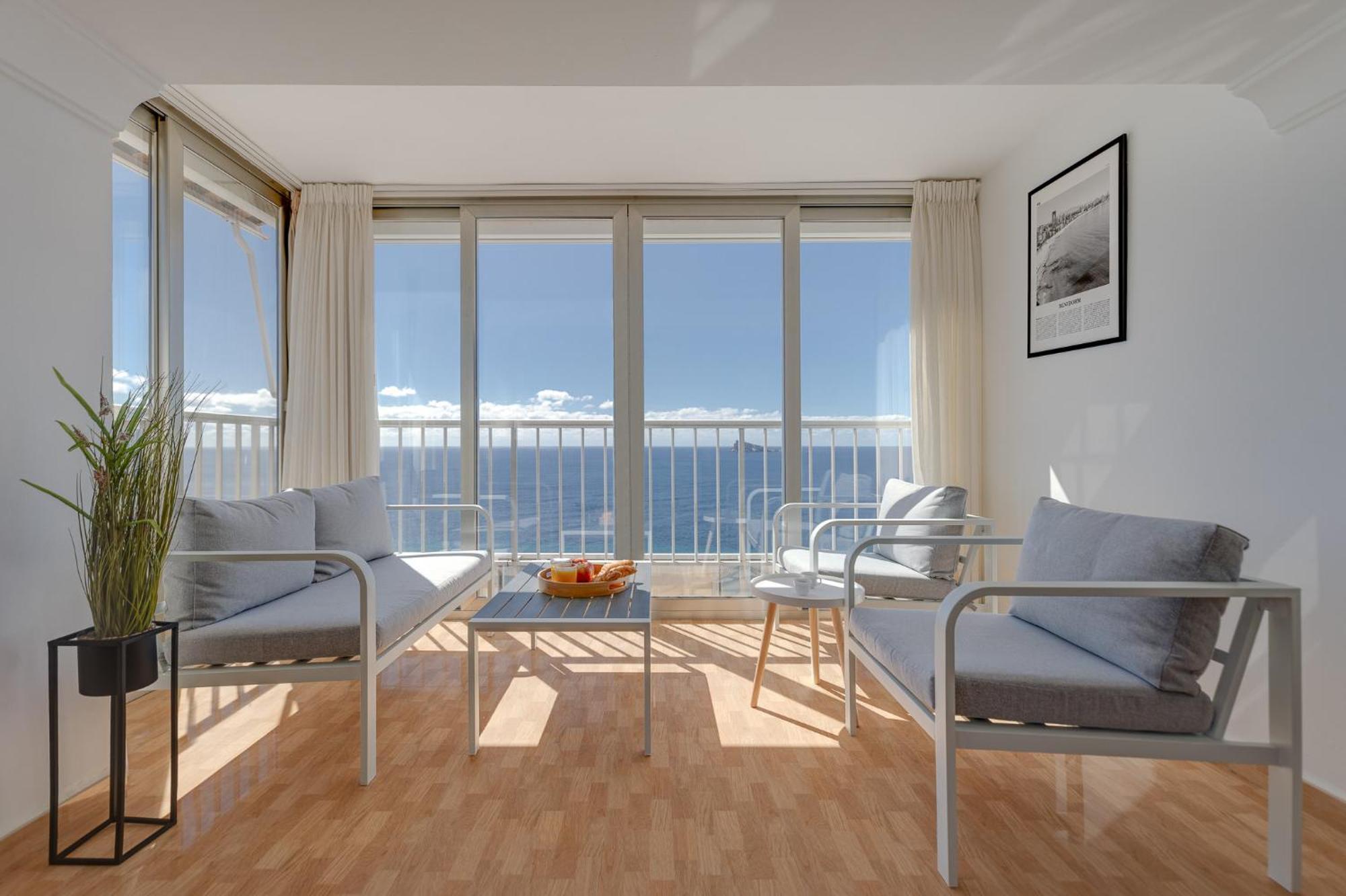 Frontline Panorama Penthouse Tormaraya Levante ベニドルム エクステリア 写真